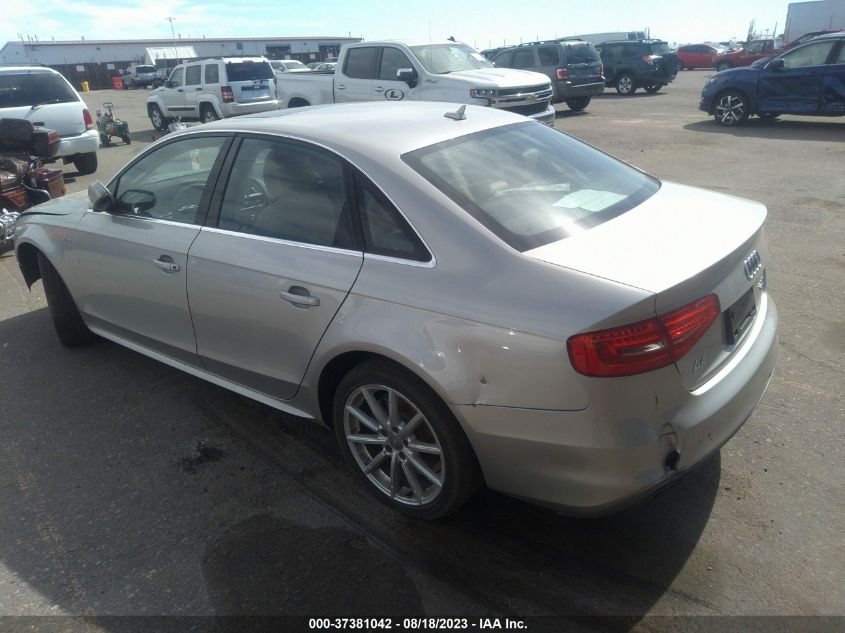 2014 AUDI A4 PREMIUM PLUS - WAUFFAFL7EN007793