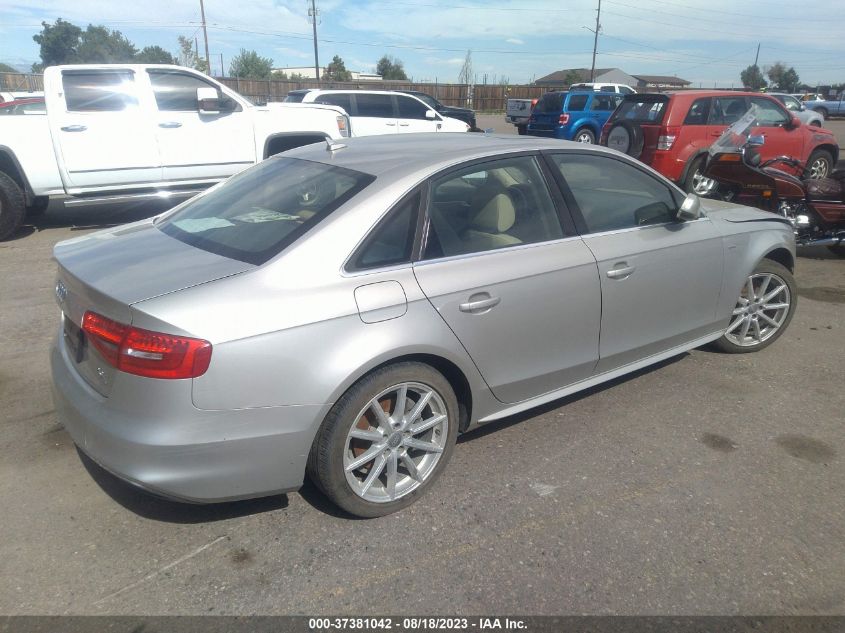 2014 AUDI A4 PREMIUM PLUS - WAUFFAFL7EN007793