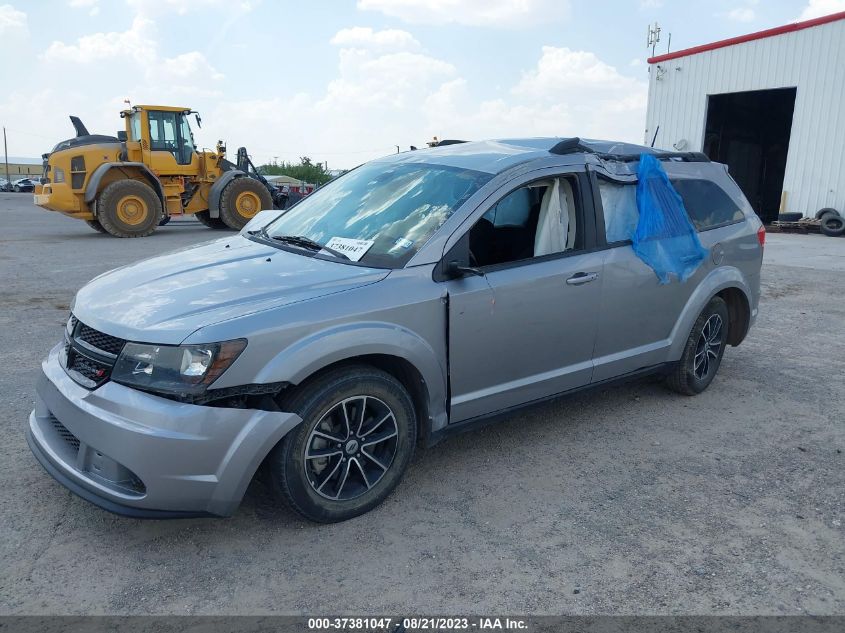 2018 DODGE JOURNEY SE - 3C4PDCAB1JT445775