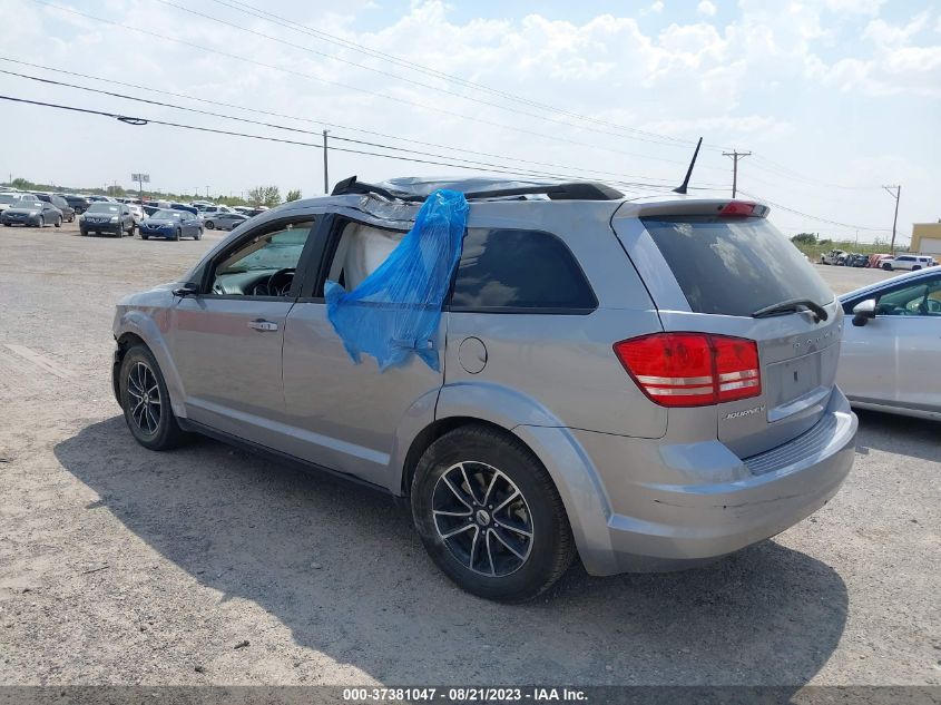 2018 DODGE JOURNEY SE - 3C4PDCAB1JT445775