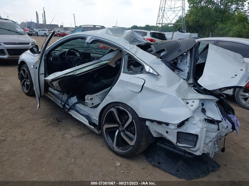 VIN 1HGCV3F27NA040426 2022 HONDA ACCORD HYBRID SPORT