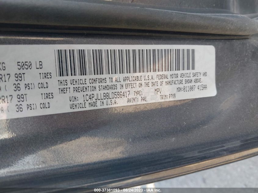 2020 JEEP CHEROKEE LATITUDE PLUS - 1C4PJLLB8LD596417