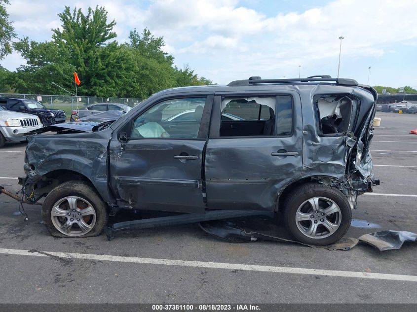 2013 HONDA PILOT EX-L - 5FNYF4H57DB008936