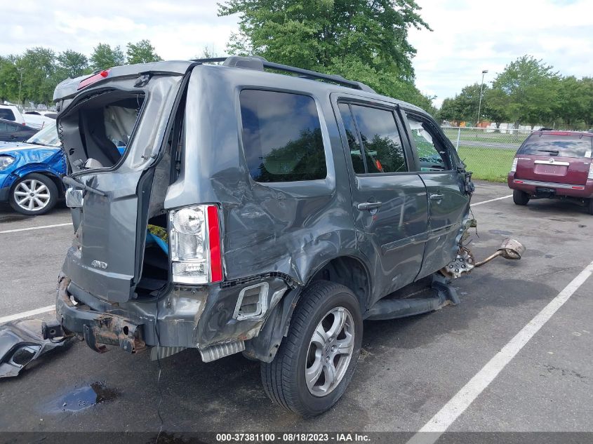 2013 HONDA PILOT EX-L - 5FNYF4H57DB008936