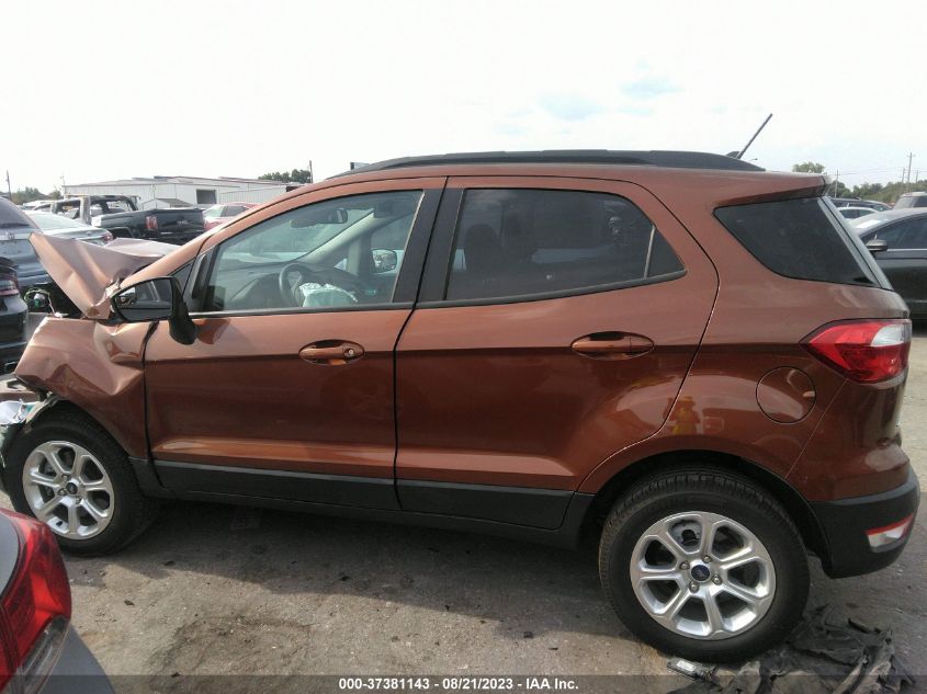 2019 FORD ECOSPORT SE - MAJ6S3GL4KC308320