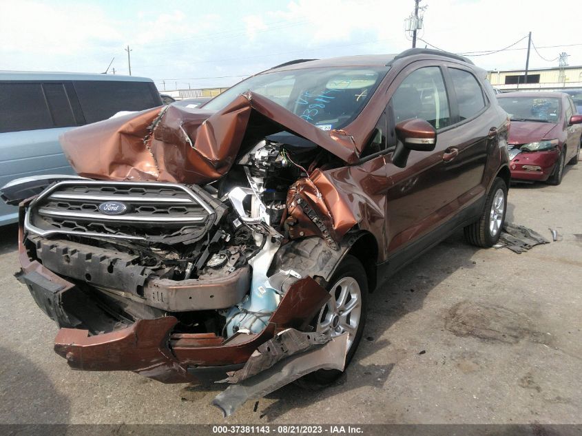 2019 FORD ECOSPORT SE - MAJ6S3GL4KC308320