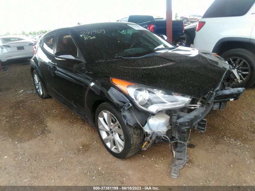 2017 HYUNDAI VELOSTER - KMHTC6AD2HU304875