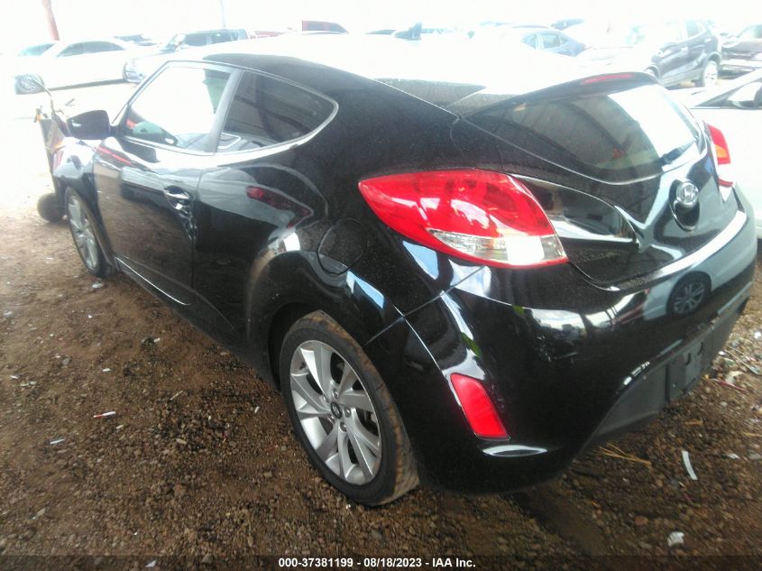 2017 HYUNDAI VELOSTER - KMHTC6AD2HU304875