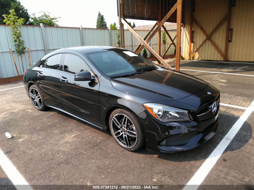 2018 MERCEDES-BENZ CLA CLA 250 - WDDSJ4EB2JN599632