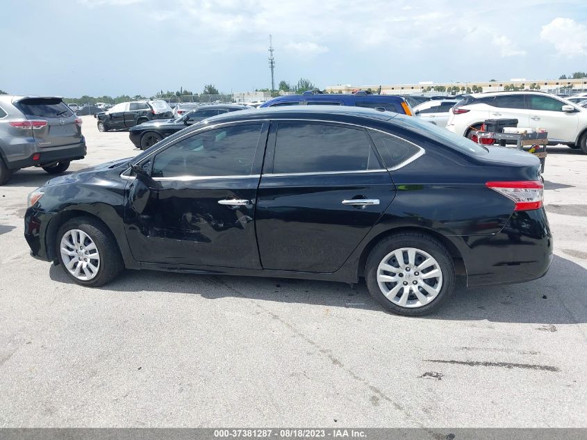 VIN 3N1AB7AP4HY268282 2017 NISSAN SENTRA SV