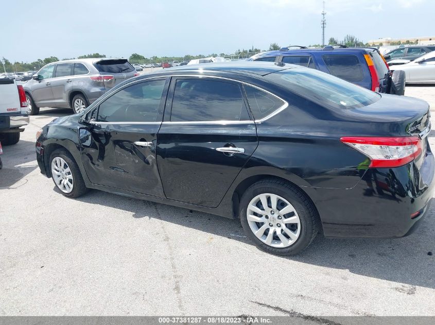 VIN 3N1AB7AP4HY268282 2017 NISSAN SENTRA SV