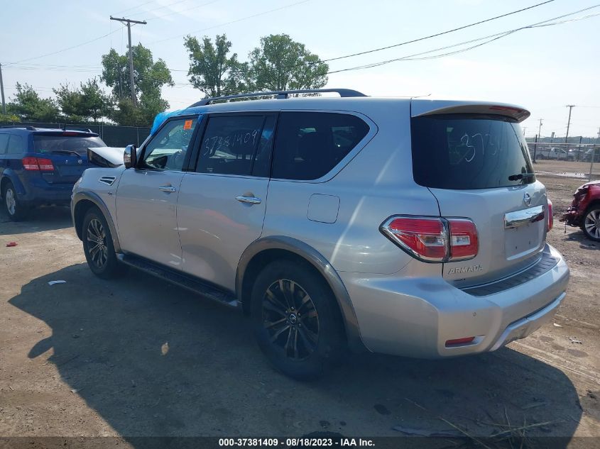 2017 NISSAN ARMADA PLATINUM - JN8AY2NEXH9702707