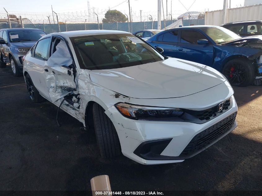 2022 HONDA CIVIC HATCHBACK SPORT - 19XFL2H81NE016679