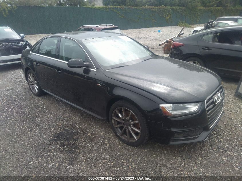 2014 AUDI A4 PREMIUM PLUS - WAUFFAFL5EN010160