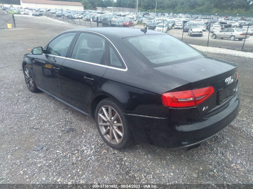 2014 AUDI A4 PREMIUM PLUS - WAUFFAFL5EN010160