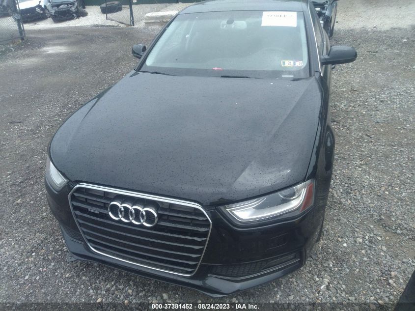 2014 AUDI A4 PREMIUM PLUS - WAUFFAFL5EN010160