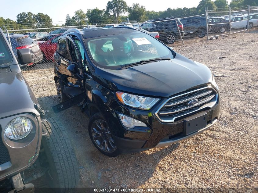 2020 FORD ECOSPORT TITANIUM - MAJ6S3KL4LC343609