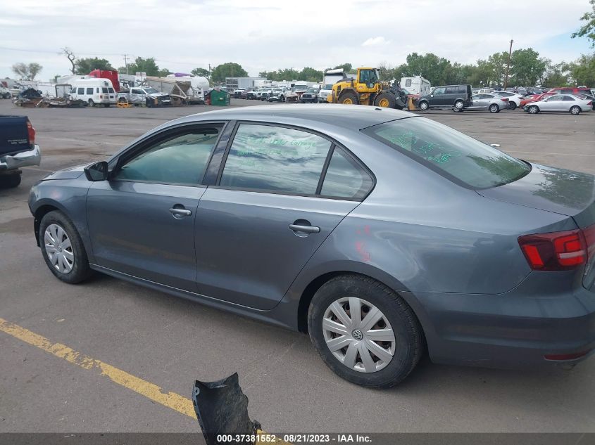 2016 VOLKSWAGEN JETTA SEDAN 1.4T S - 3VW167AJ8GM360480