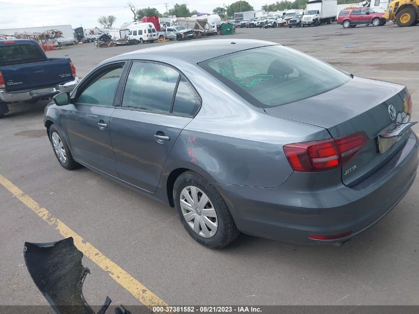 2016 VOLKSWAGEN JETTA SEDAN 1.4T S - 3VW167AJ8GM360480