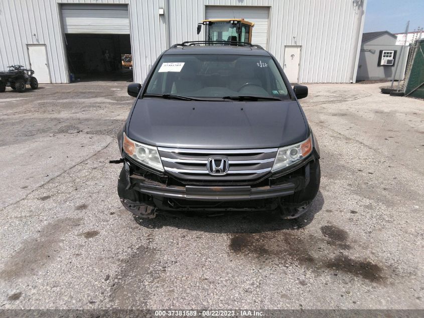 2013 HONDA ODYSSEY EX-L - 5FNRL5H62DB034081