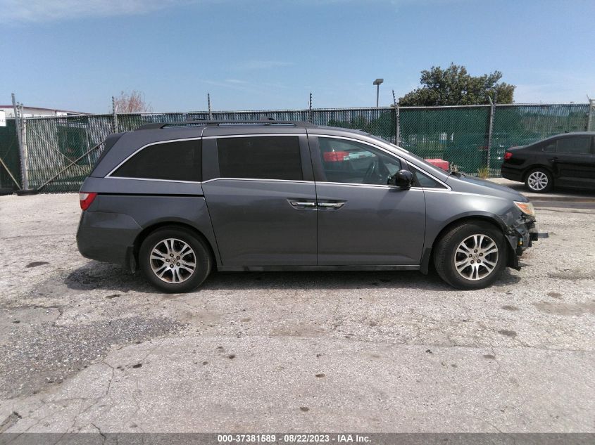 2013 HONDA ODYSSEY EX-L - 5FNRL5H62DB034081
