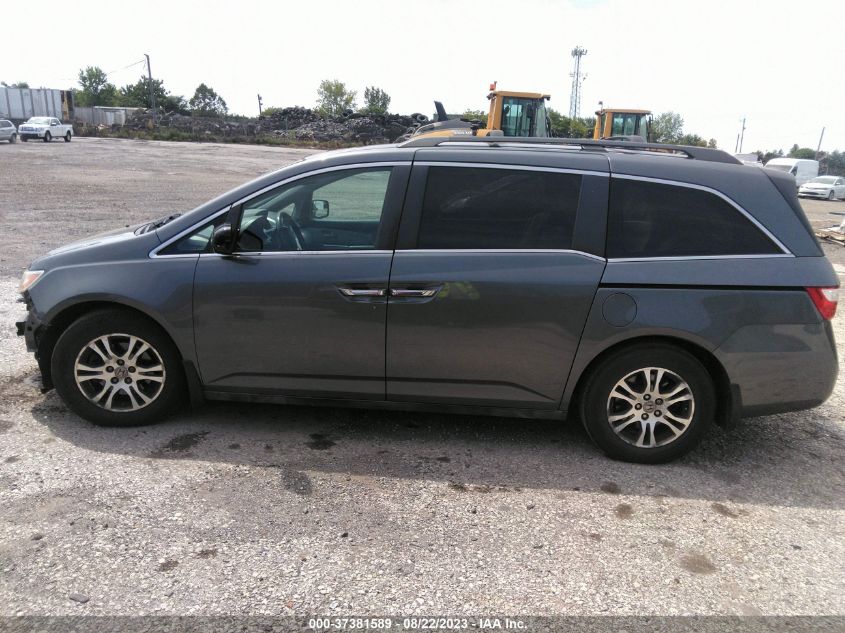 2013 HONDA ODYSSEY EX-L - 5FNRL5H62DB034081