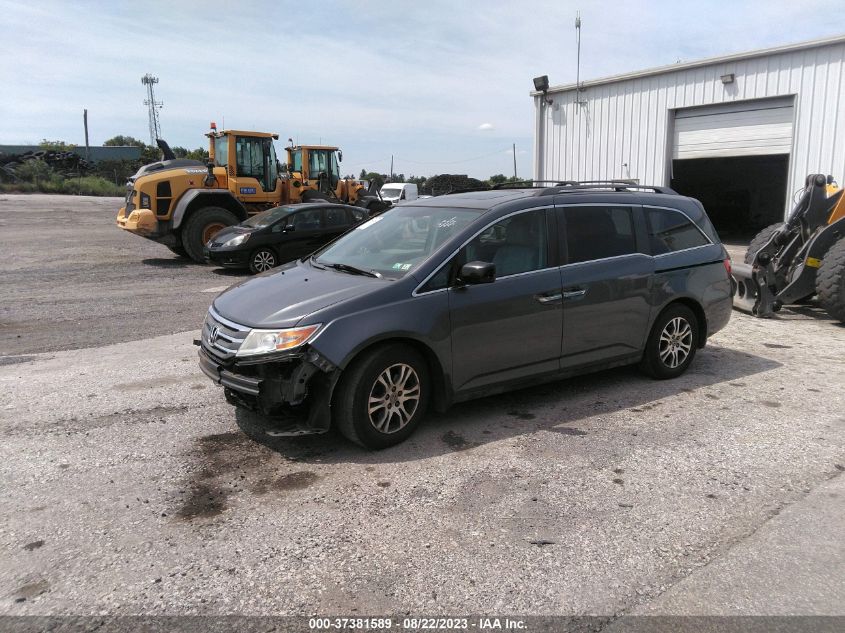 2013 HONDA ODYSSEY EX-L - 5FNRL5H62DB034081