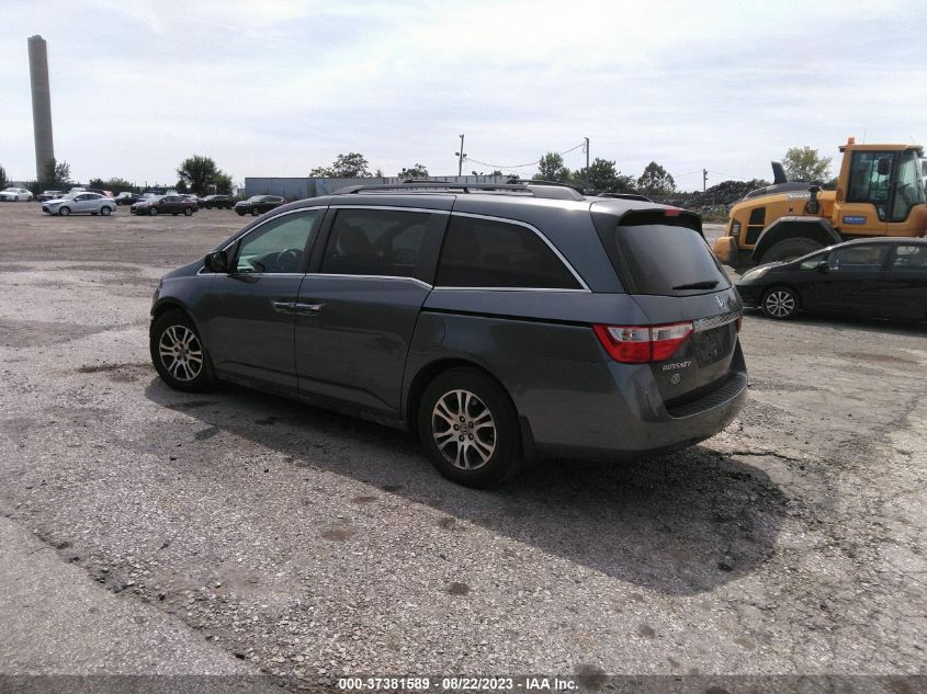 2013 HONDA ODYSSEY EX-L - 5FNRL5H62DB034081