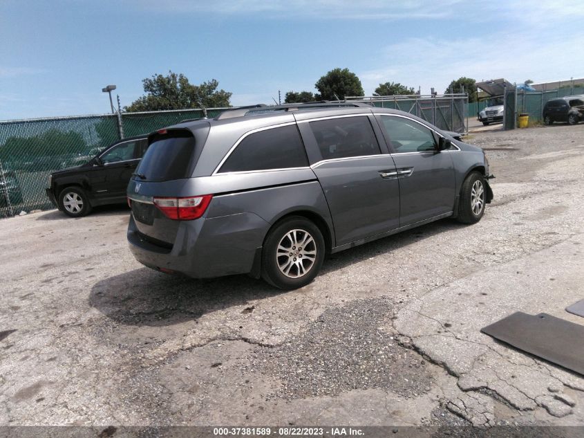 2013 HONDA ODYSSEY EX-L - 5FNRL5H62DB034081