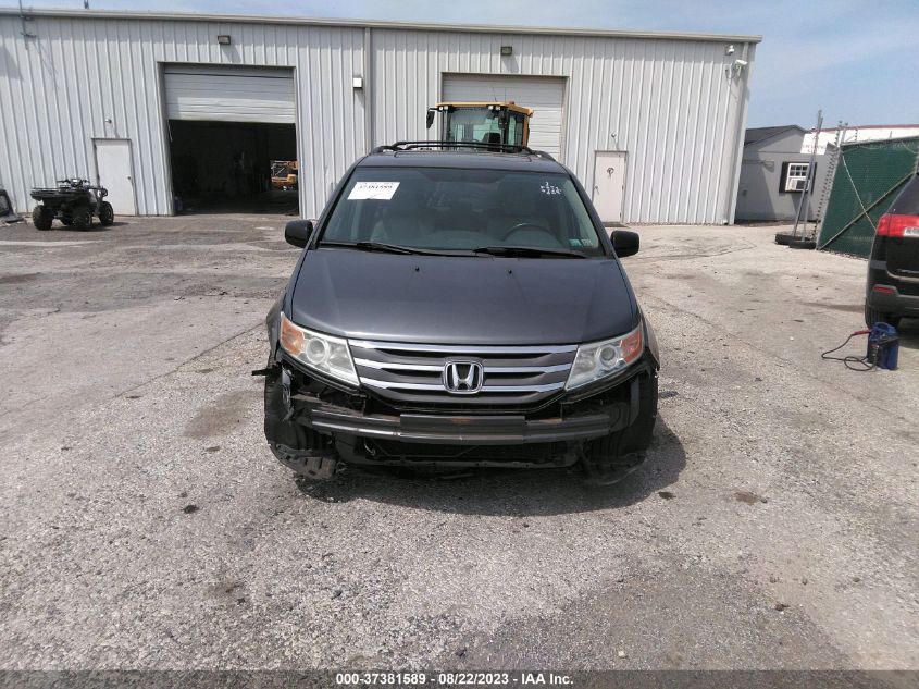 2013 HONDA ODYSSEY EX-L - 5FNRL5H62DB034081