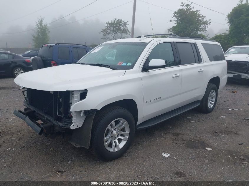 2017 CHEVROLET SUBURBAN K1500 LT - 1GNSKHKC0HR386913