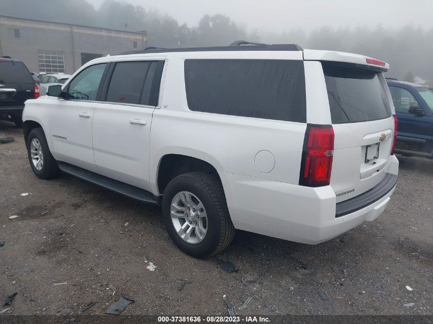 2017 CHEVROLET SUBURBAN K1500 LT - 1GNSKHKC0HR386913