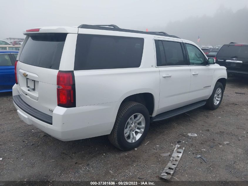 2017 CHEVROLET SUBURBAN K1500 LT - 1GNSKHKC0HR386913