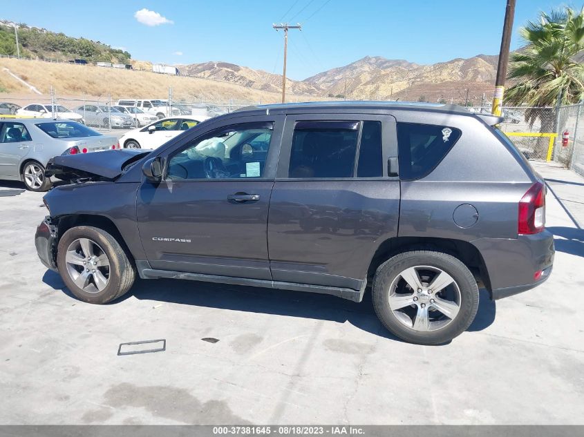 2017 JEEP COMPASS HIGH ALTITUDE - 1C4NJDEB6HD112777