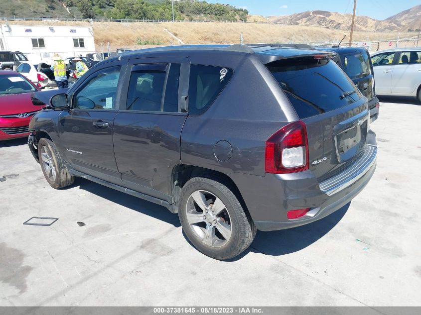 2017 JEEP COMPASS HIGH ALTITUDE - 1C4NJDEB6HD112777