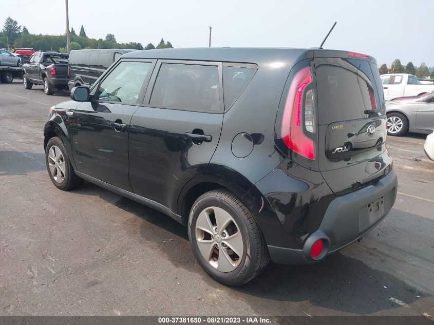 2015 KIA SOUL BASE - KNDJN2A23F7220945