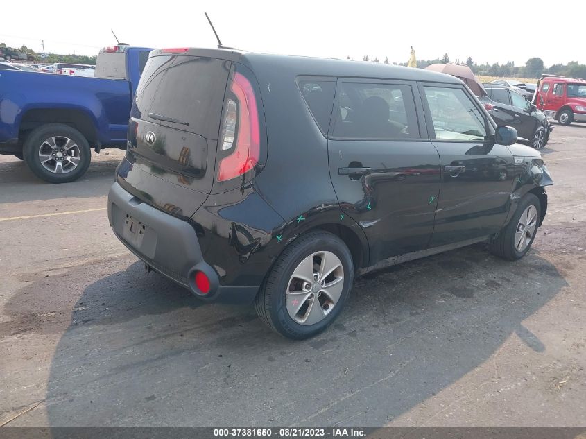 2015 KIA SOUL BASE - KNDJN2A23F7220945