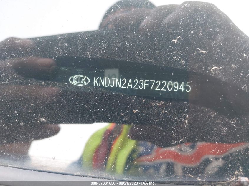 2015 KIA SOUL BASE - KNDJN2A23F7220945
