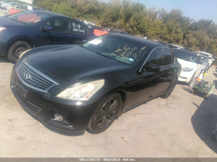 2013 INFINITI G37 SEDAN JOURNEY JN1CV6AP0DM720011