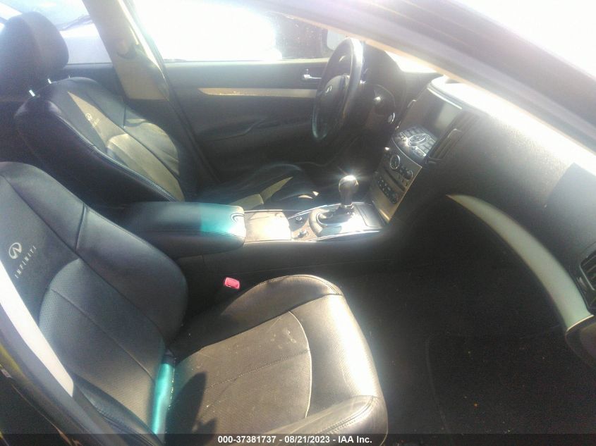 2013 INFINITI G37 SEDAN JOURNEY JN1CV6AP0DM720011