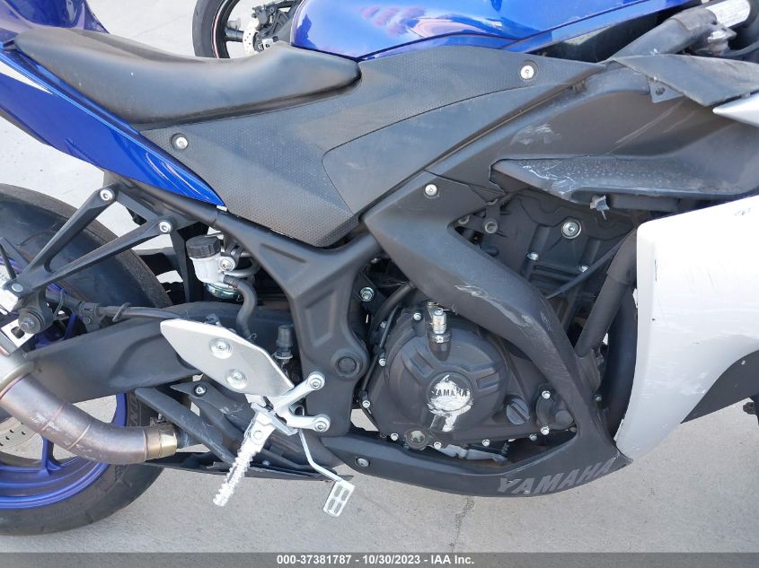 2016 YAMAHA YZFR3 MH3RH06Y9GK014315