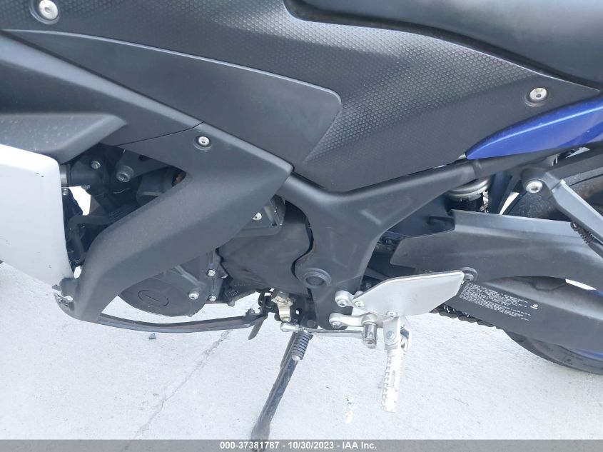 2016 YAMAHA YZFR3 MH3RH06Y9GK014315