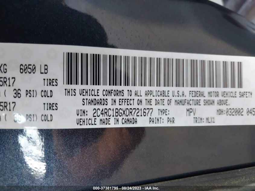 2013 CHRYSLER TOWN & COUNTRY TOURING - 2C4RC1BGXDR721677
