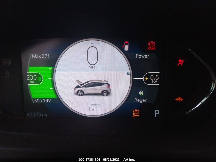 2018 CHEVROLET BOLT EV LT - 1G1FW6S09J4113621
