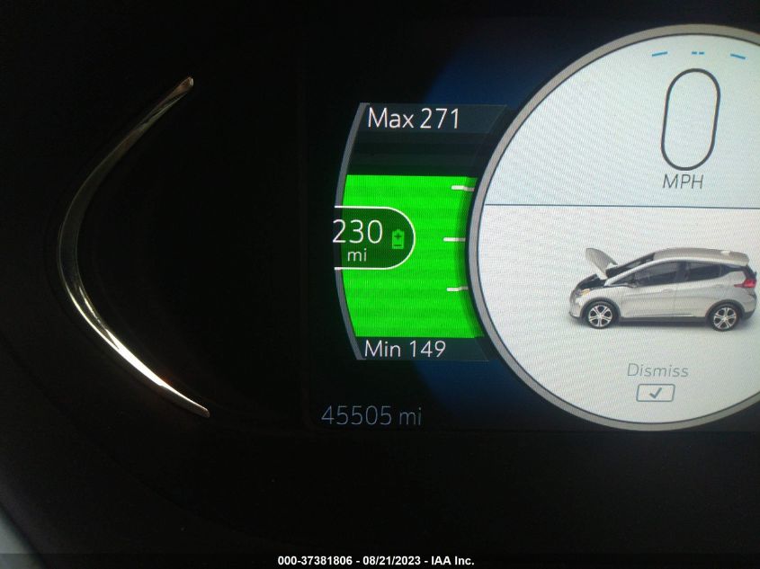 2018 CHEVROLET BOLT EV LT - 1G1FW6S09J4113621