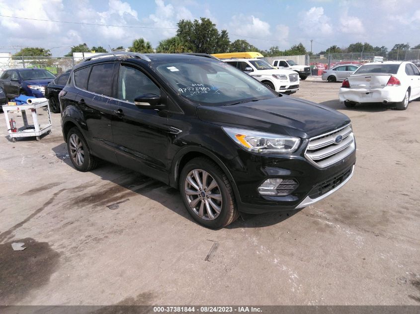 2018 FORD ESCAPE TITANIUM - 1FMCU9J97JUD30548