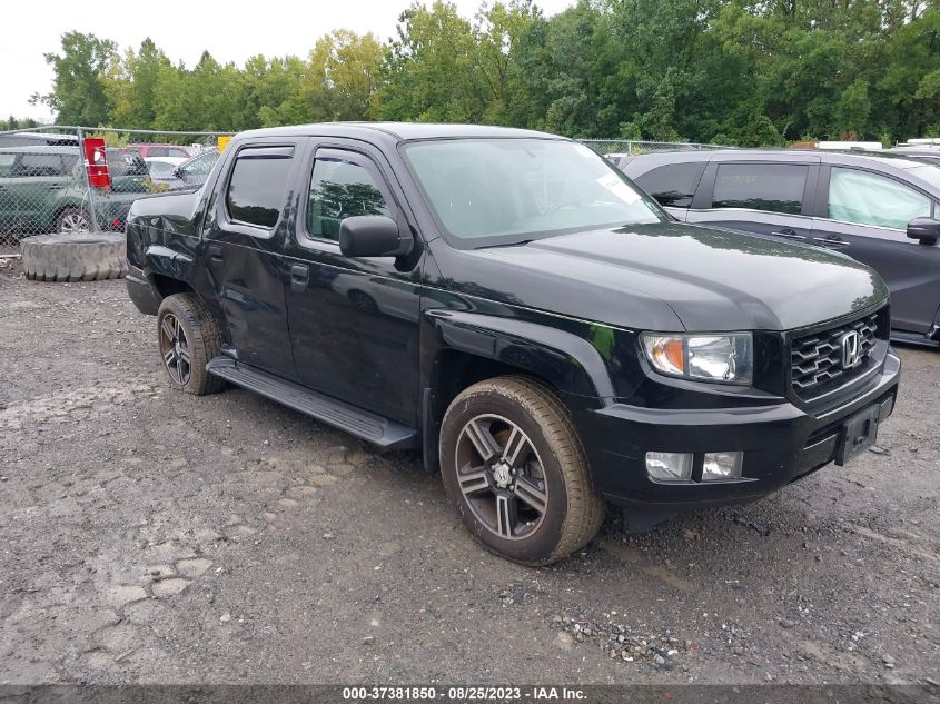 2013 HONDA RIDGELINE SPORT - 5FPYK1F78DB006554