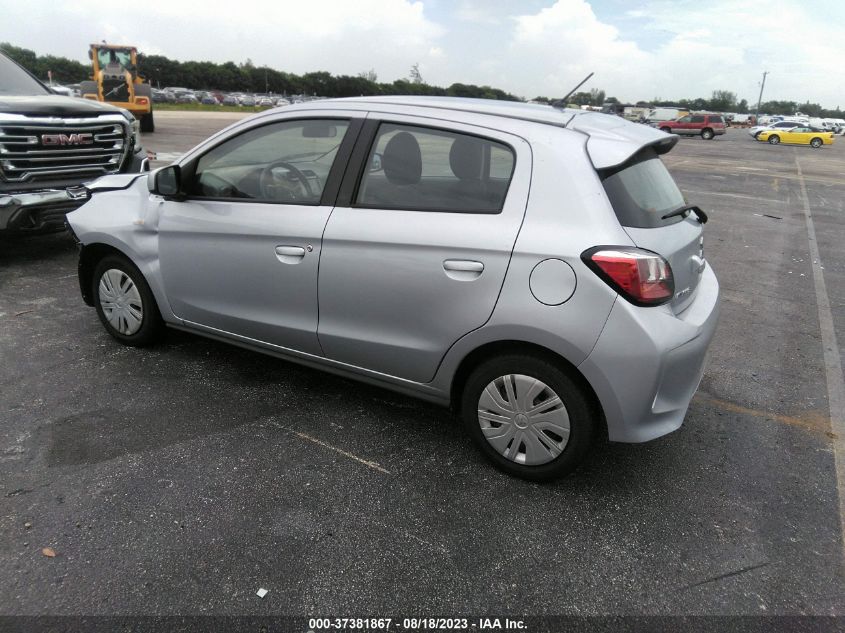2021 MITSUBISHI MIRAGE ES/LE/CARBONITE EDITION - ML32AUHJ5MH007885
