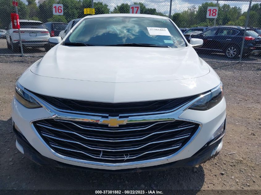 2022 CHEVROLET MALIBU LT - 1G1ZD5ST4NF129758