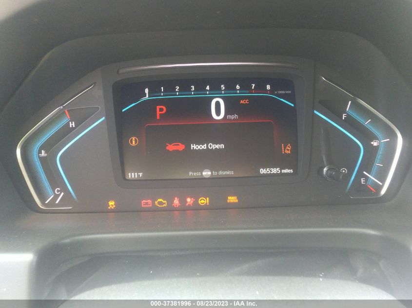 2019 HONDA ODYSSEY EX-L - 5FNRL6H78KB111337